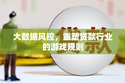 信州大数据风控，重塑贷款行业的游戏规则