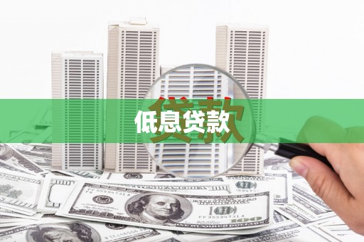 沙坡头低息贷款