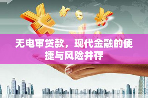 靖州无电审贷款，现代金融的便捷与风险并存