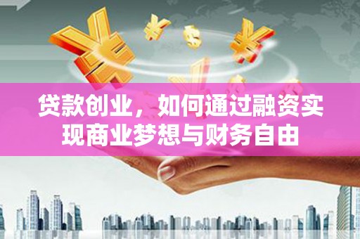西畴贷款创业，如何通过融资实现商业梦想与财务自由