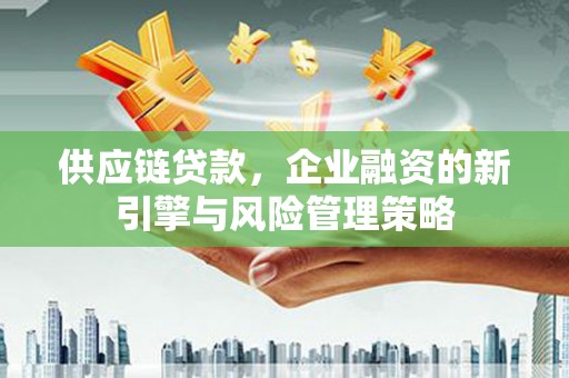 龙文供应链贷款，企业融资的新引擎与风险管理策略