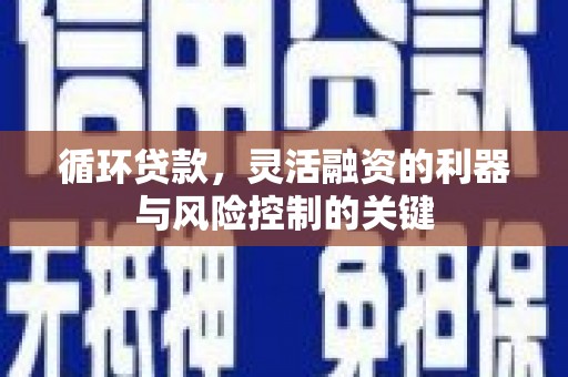 德格循环贷款，灵活融资的利器与风险控制的关键