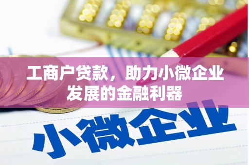 任县工商户贷款，助力小微企业发展的金融利器