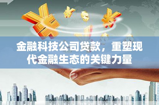 讷河金融科技公司贷款，重塑现代金融生态的关键力量