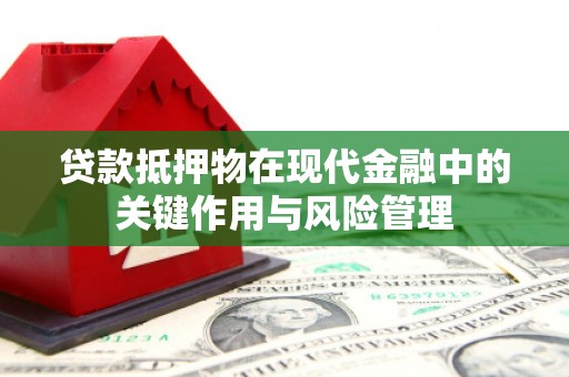 永济贷款抵押物在现代金融中的关键作用与风险管理