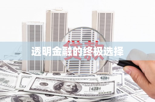 卢氏透明金融的终极选择